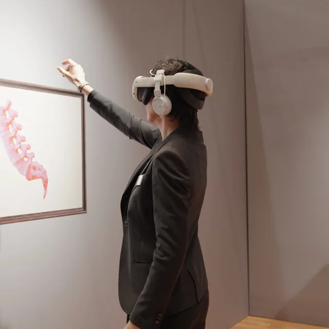 TriALTIS Mixed Reality Erlebnis auf dem Deutschen Wirbelsäulenkongress